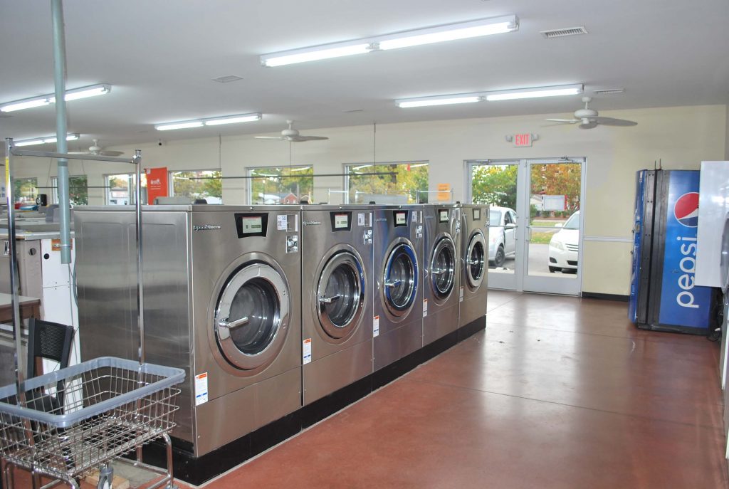 Inside of Jeffersonville Laundry Connection