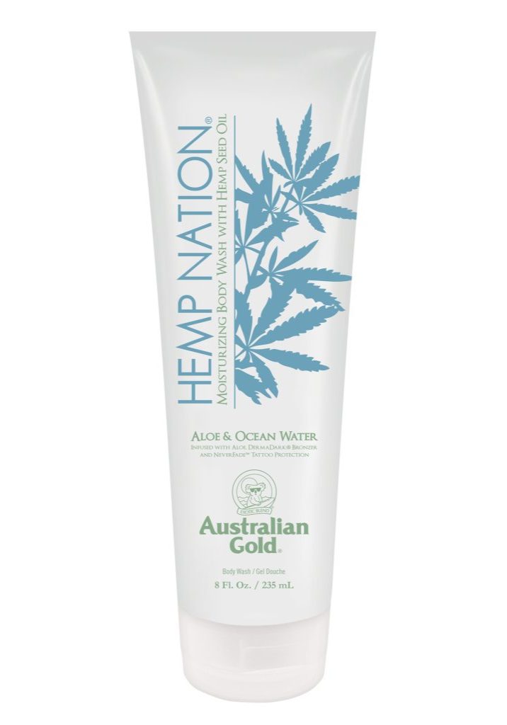 Hemp Nation Aloe & Ocean Water Body Wash Tube