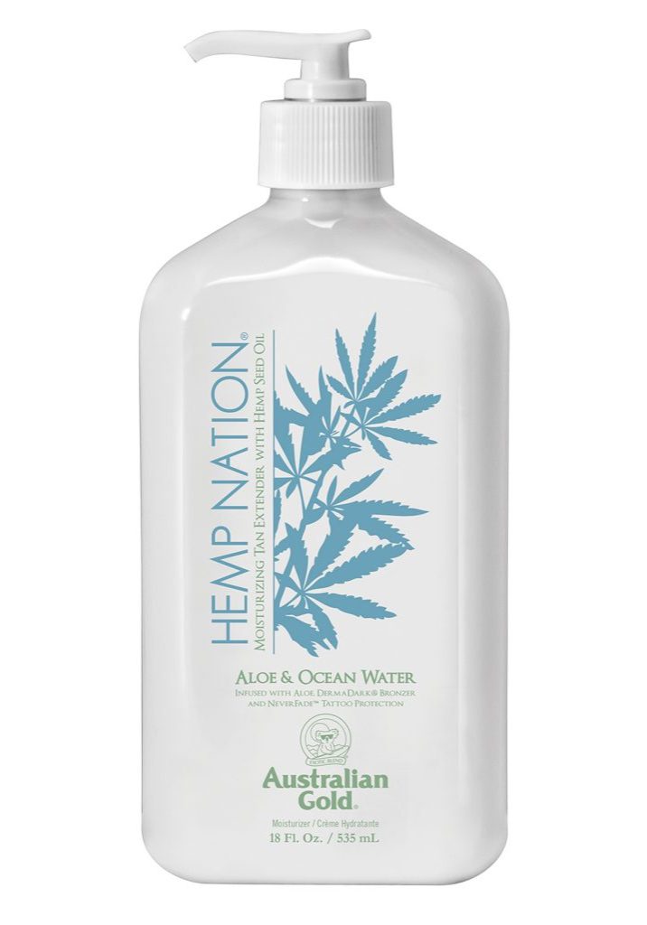 Hemp Nation Aloe & Ocean Water Tan Extender Pump